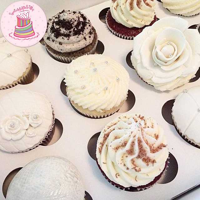 Wedding Variety Cupcakes - Sprinkle Me Silly photo