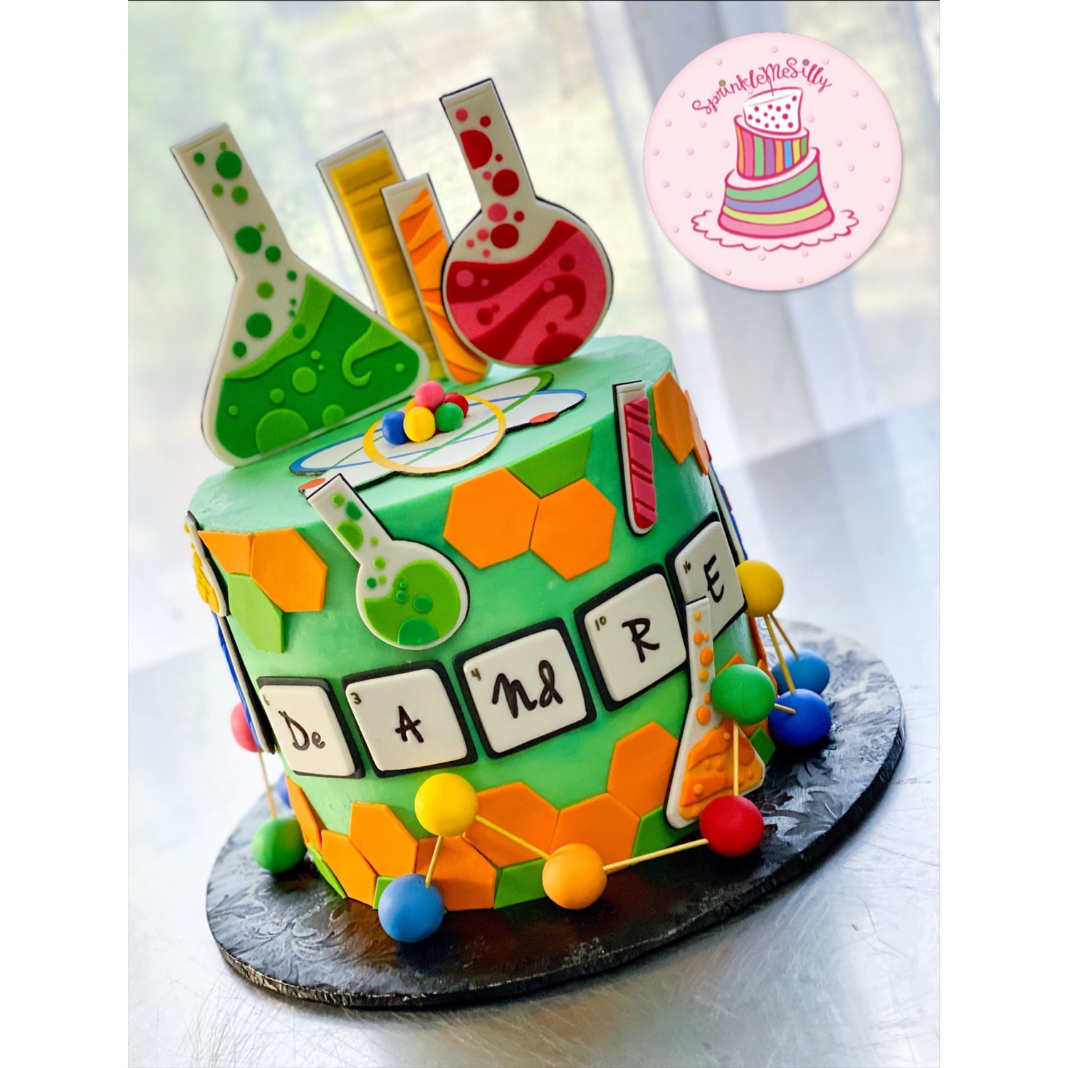Party Cake Design from the Archive - Sprinkle Me Silly original photo