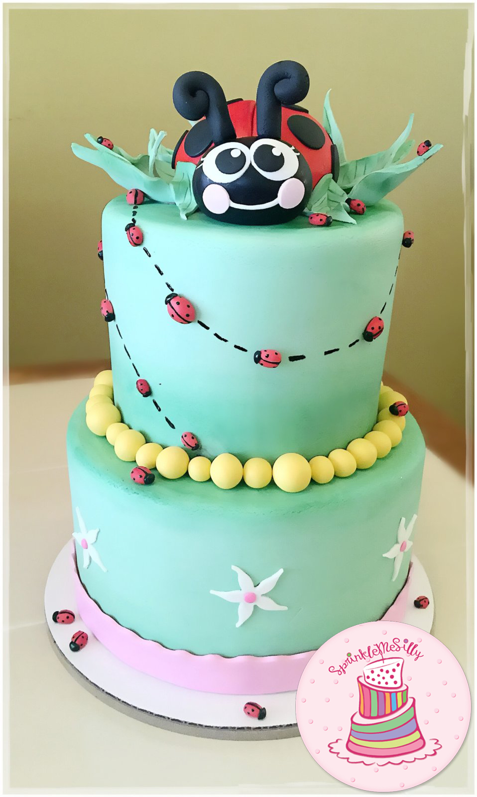 Party Cake Design from the Archive - Sprinkle Me Silly original photo
