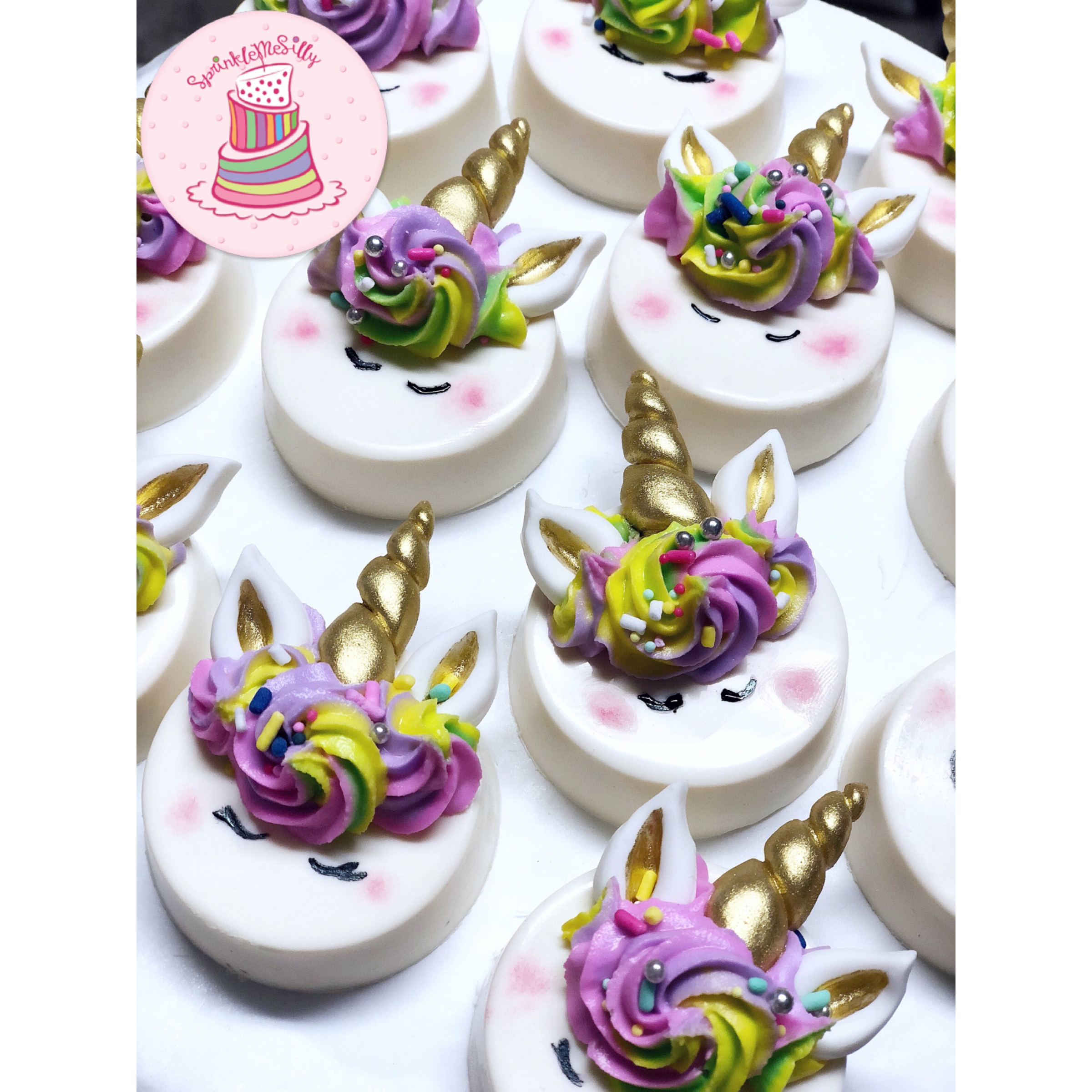Oreo Unicorn Cookies - Sprinkle Me Silly photo