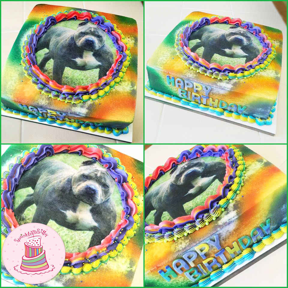 Tie Dye Cake - Sprinkle Me Silly photo