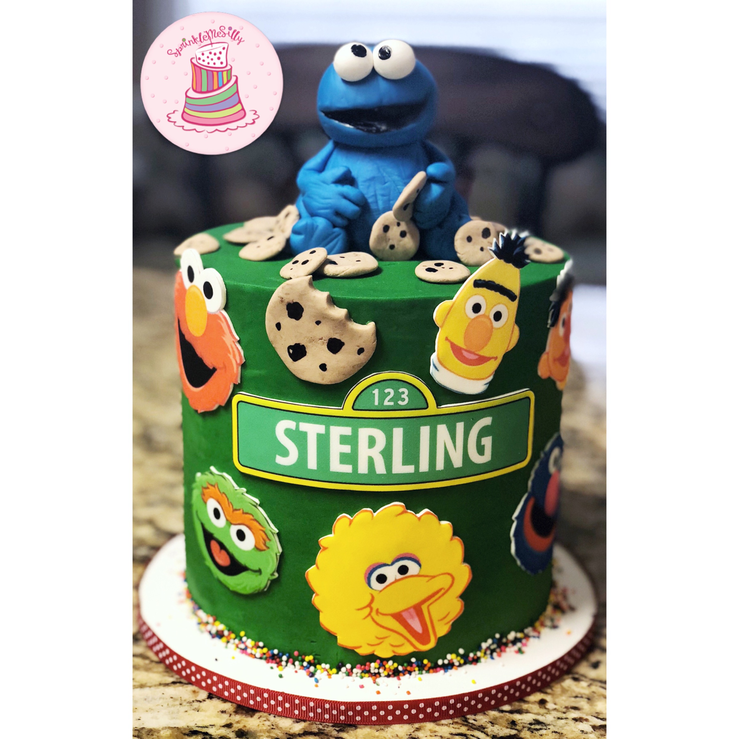 Party Cake Design from the Archive - Sprinkle Me Silly original photo