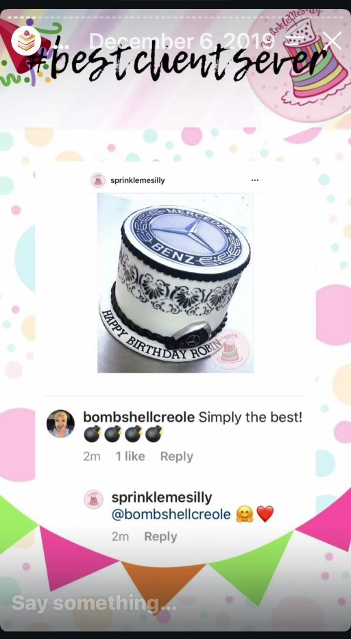 Original customer review screenshot 15 from Sprinkle Me Silly's Say What story highlight