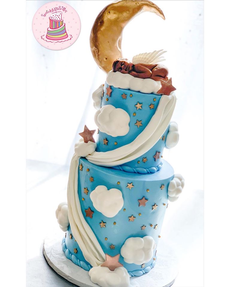 Party Cake Design from the Archive - Sprinkle Me Silly original photo