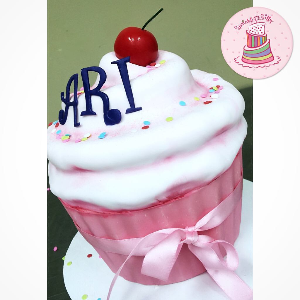 Cupcake Cake - Sprinkle Me Silly photo