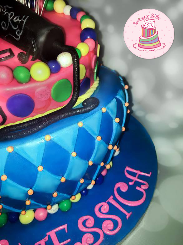 Topsy Turvy Cake I - Sprinkle Me Silly photo