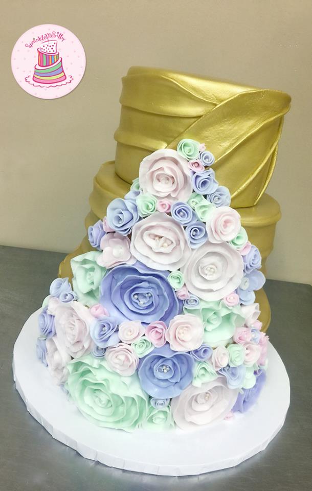 Wedding Cake Design from the Archive - Sprinkle Me Silly original photo