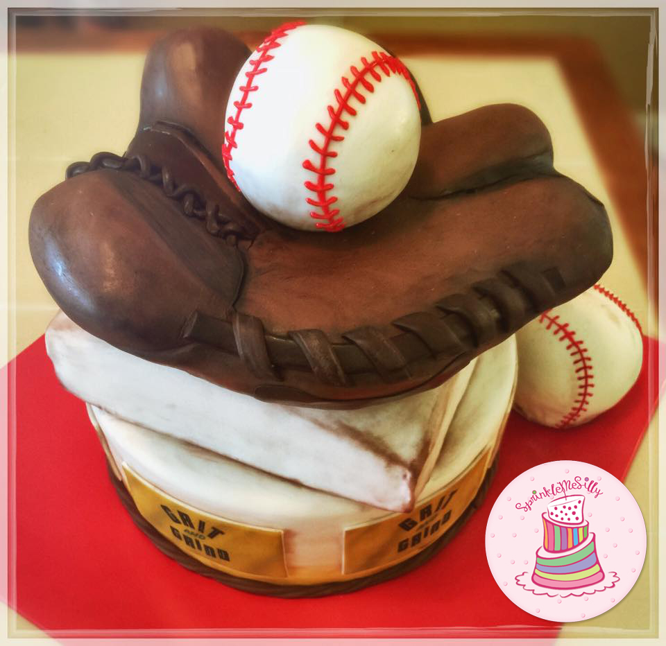 Baseball Cake - Sprinkle Me Silly photo