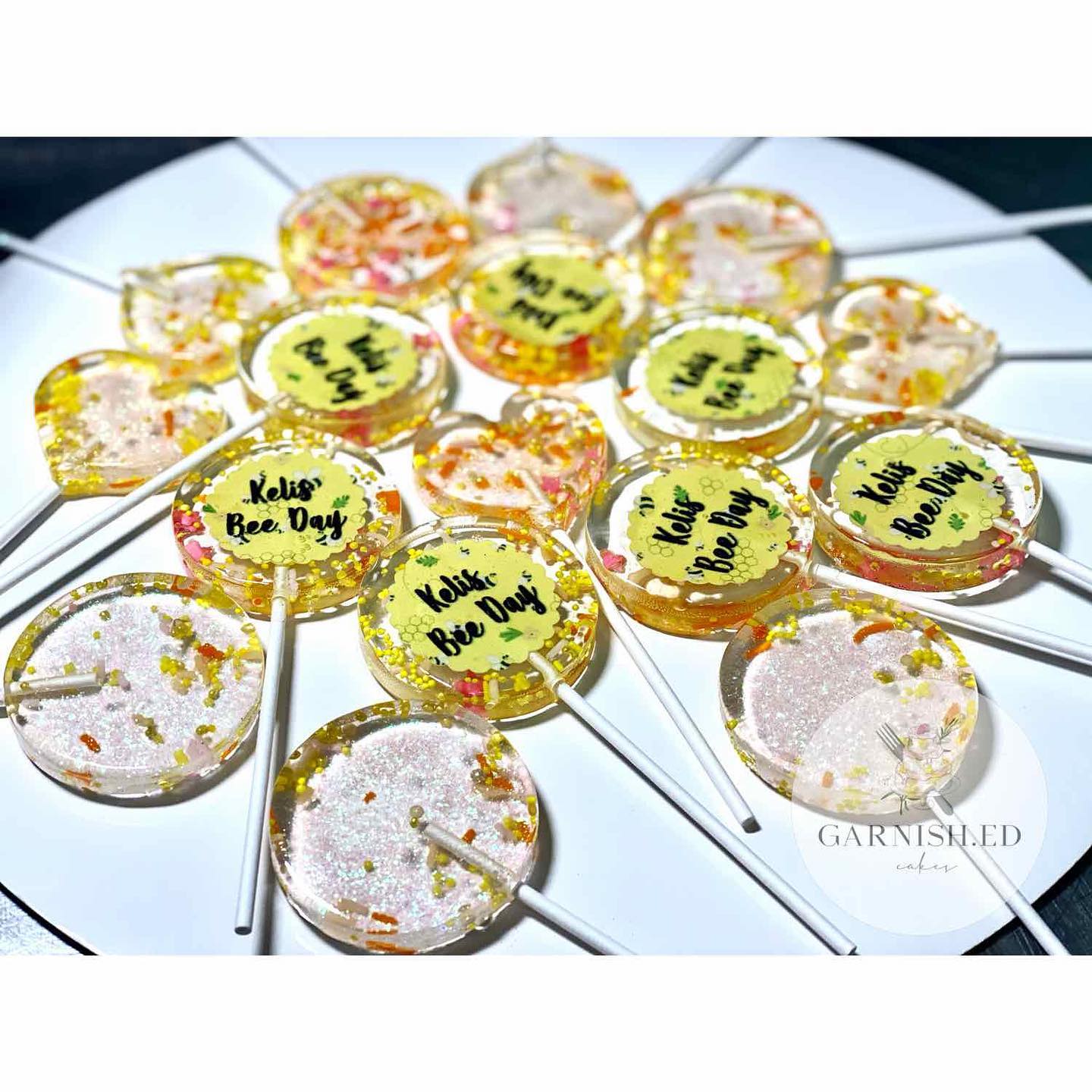 Bumble Bee Lollipops - Sprinkle Me Silly photo