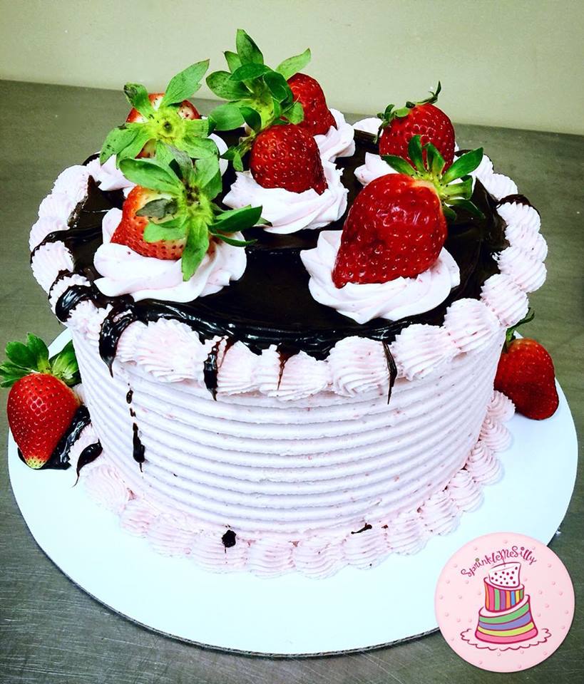 Party Cake Design from the Archive - Sprinkle Me Silly original photo