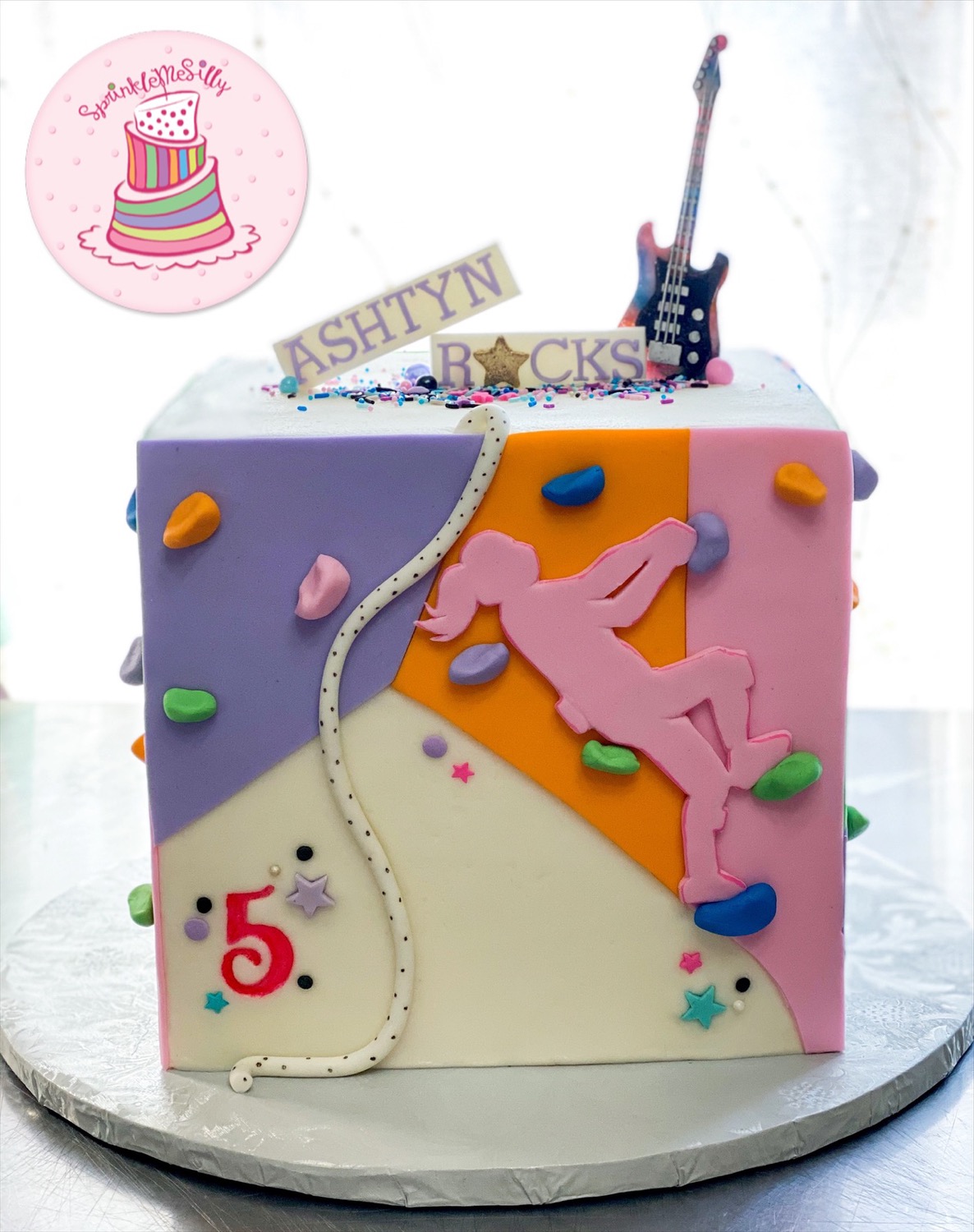 Party Cake Design from the Archive - Sprinkle Me Silly original photo