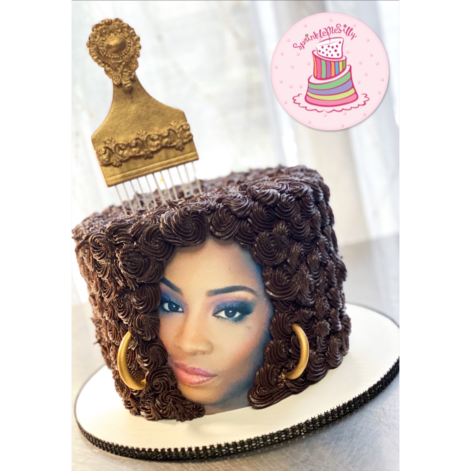 Party Cake Design from the Archive - Sprinkle Me Silly original photo