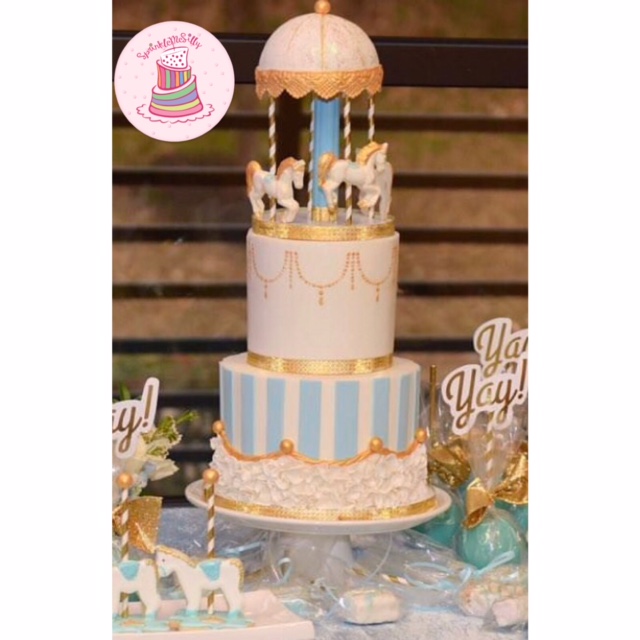 Party Cake Design from the Archive - Sprinkle Me Silly original photo
