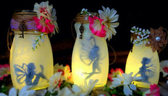 Aprende a capturar hadas y conviértelas en hermosas linternas para iluminar tu casa y jardín