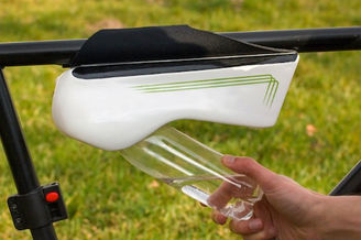 Dispositivo colecta agua potable del aire