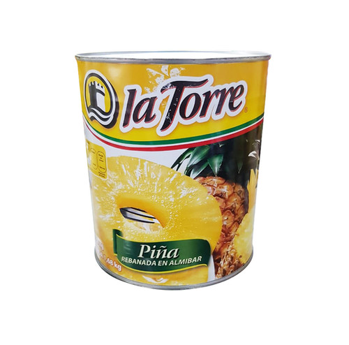 Piña rebanada en almíbar 2,8 kg | La nueva Alpina