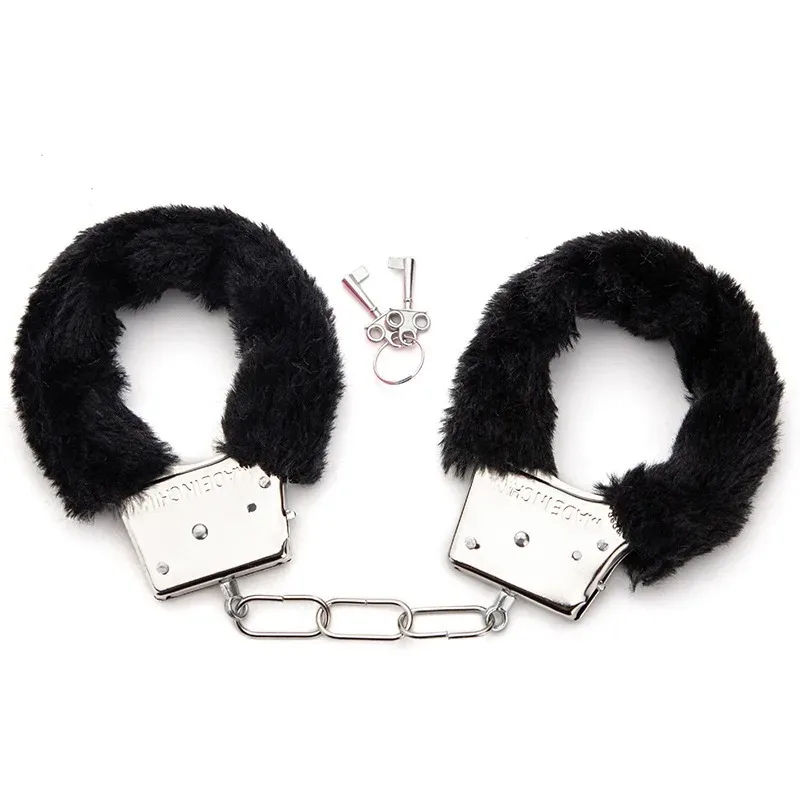 Thumbnail: Plush Handcuffs Sex Supplies
