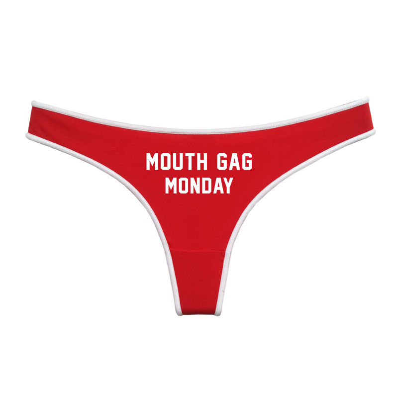 Thumbnail: Kinky Days of The Week Ladies Thong 