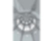 View of Notre-Dame spire's oak beam structure set on the cathedral crossing, highlighting the 'tabouret' design.