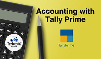 Accounting with Tally Prime
