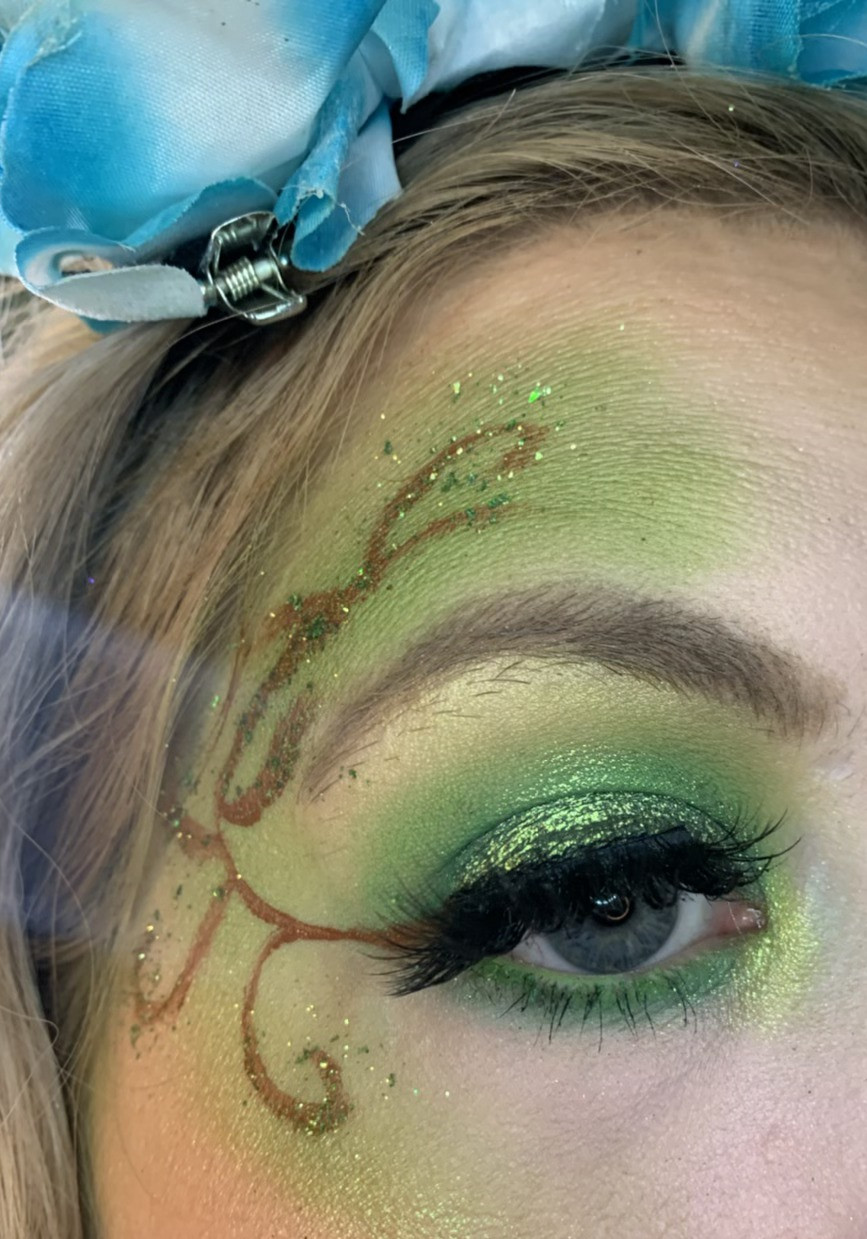 Forest Fairy Inspired Makeup Look