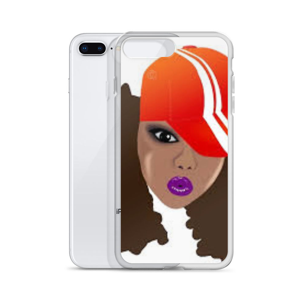 Thumbnail: Girl With Hat iPhone Case