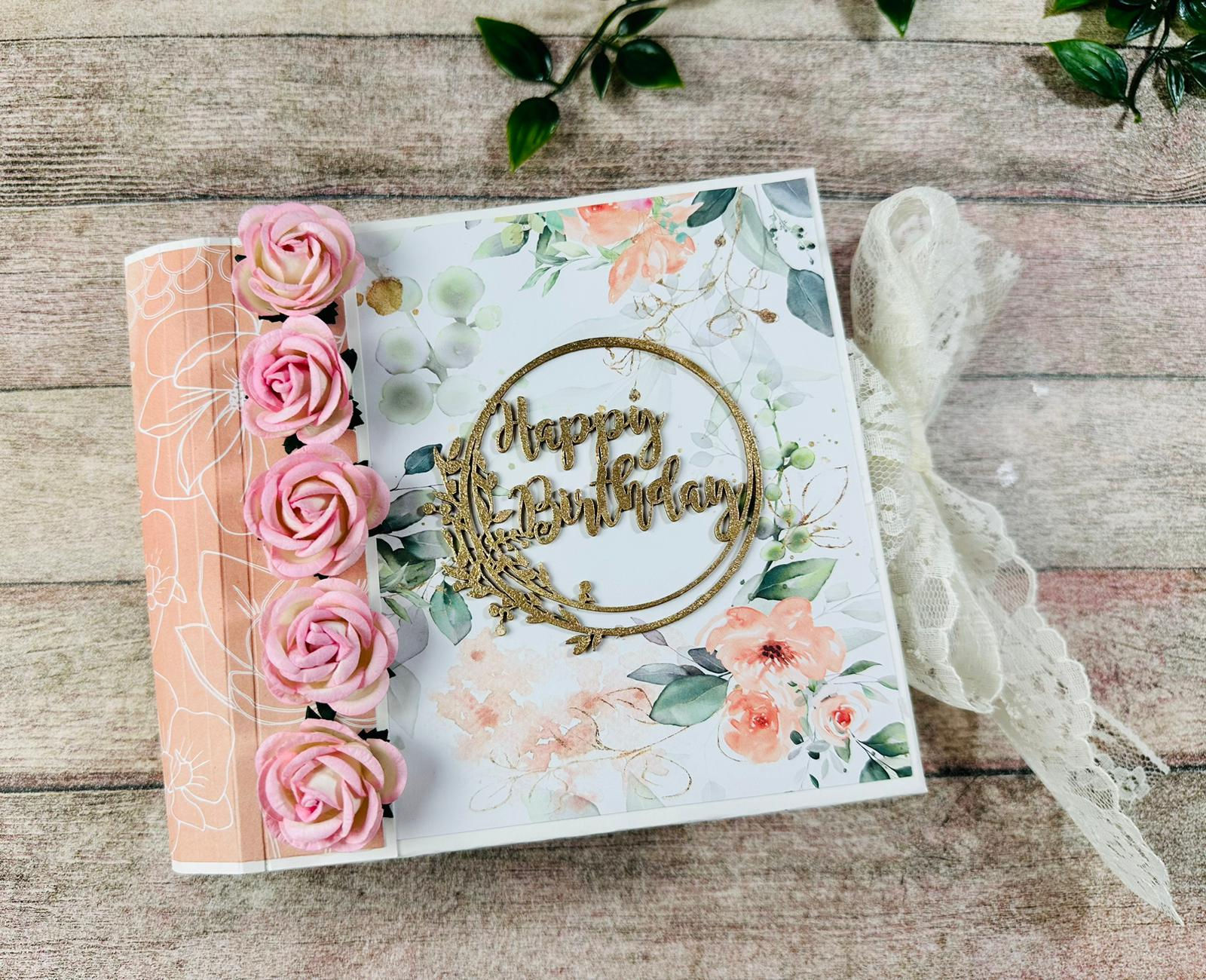 Happy Birthday Loaded Mini Album Video Class - March Box Project