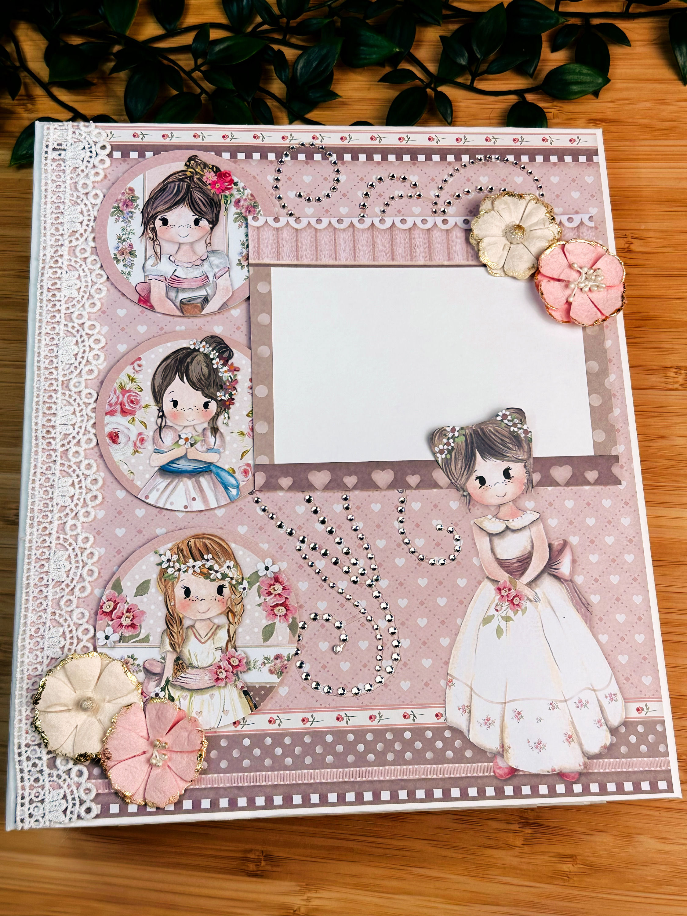 8x10 Little Girl Interactive Album Video Class