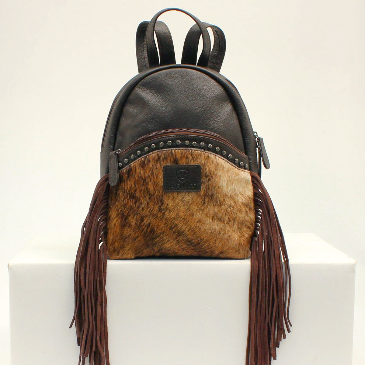 ARIAT SCARLETT BACK PACK CALF HAIR FRINGE