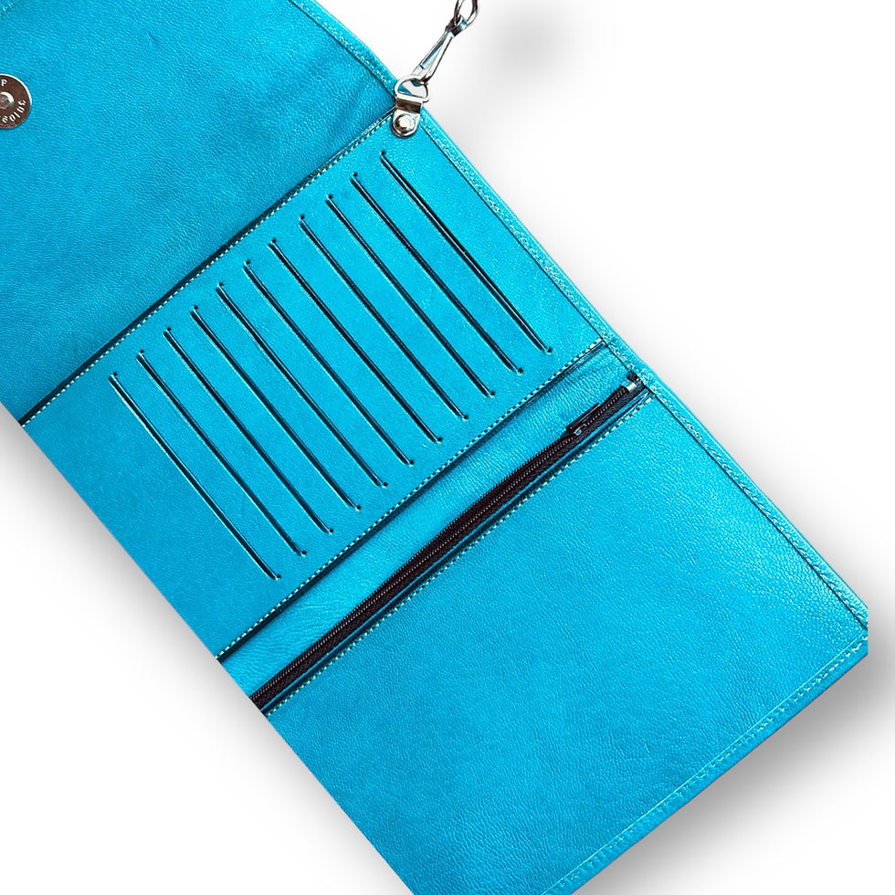 Thumbnail: WOMEN'S TOOLED FLORAL CROSSBODY BAG