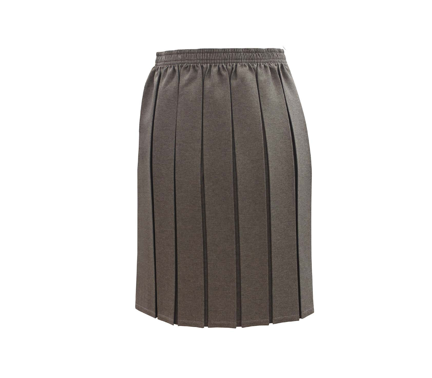 Grey Pleat Skirt 5/6 - 15/16
