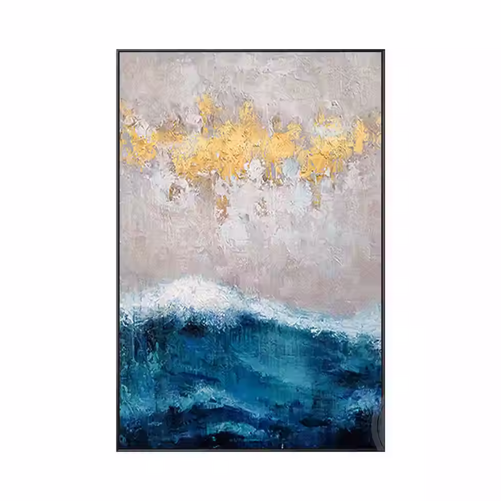 Abstract 100% Hand Painted Wall Art