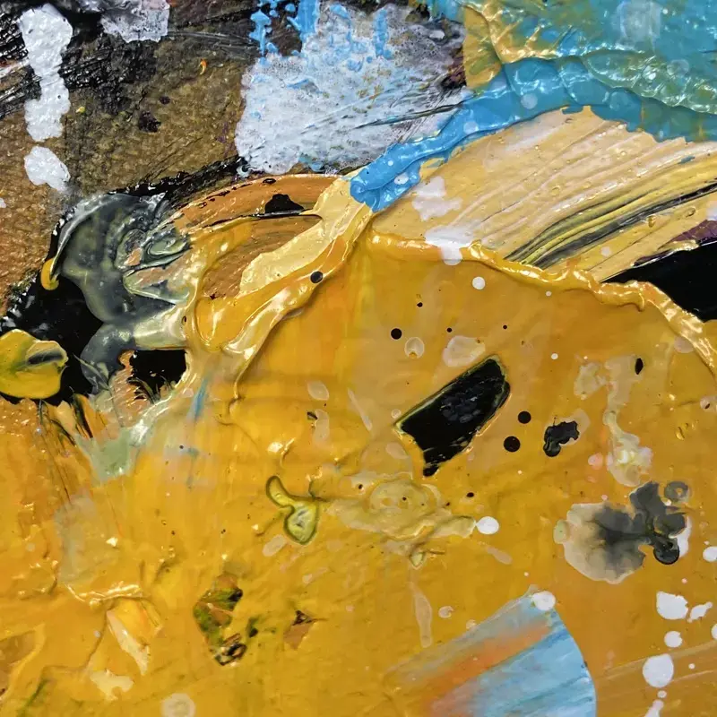 Hand Made Minimalist Painting