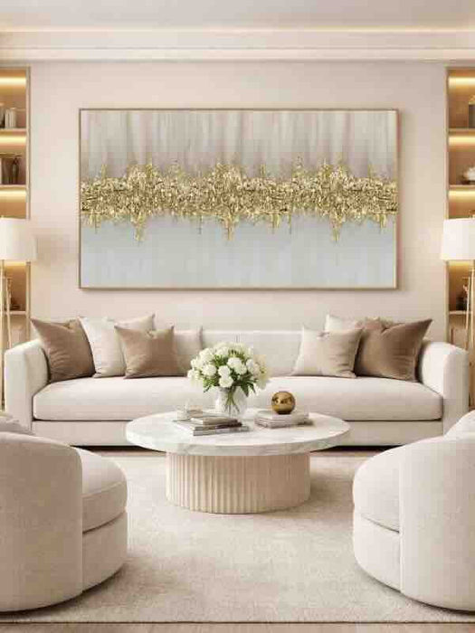 Hand made painting Textured & Layered