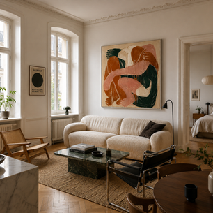 How One Painting Rewrote the Rules of a Berlin Flat