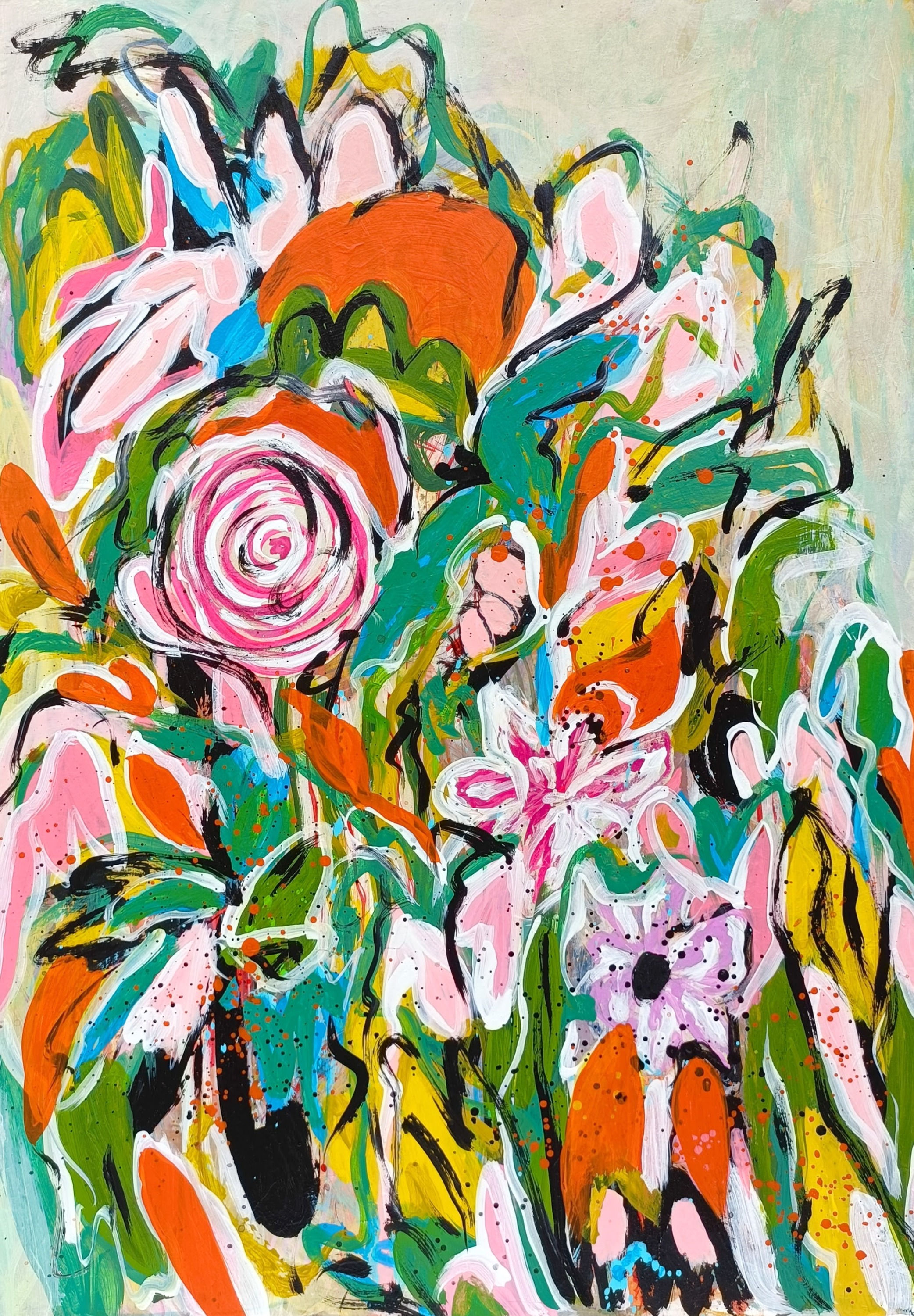 Blooming Wild And Orange