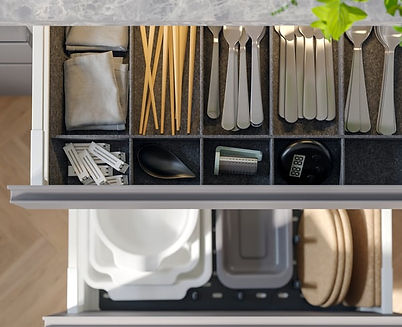 kitchen cabinet organization