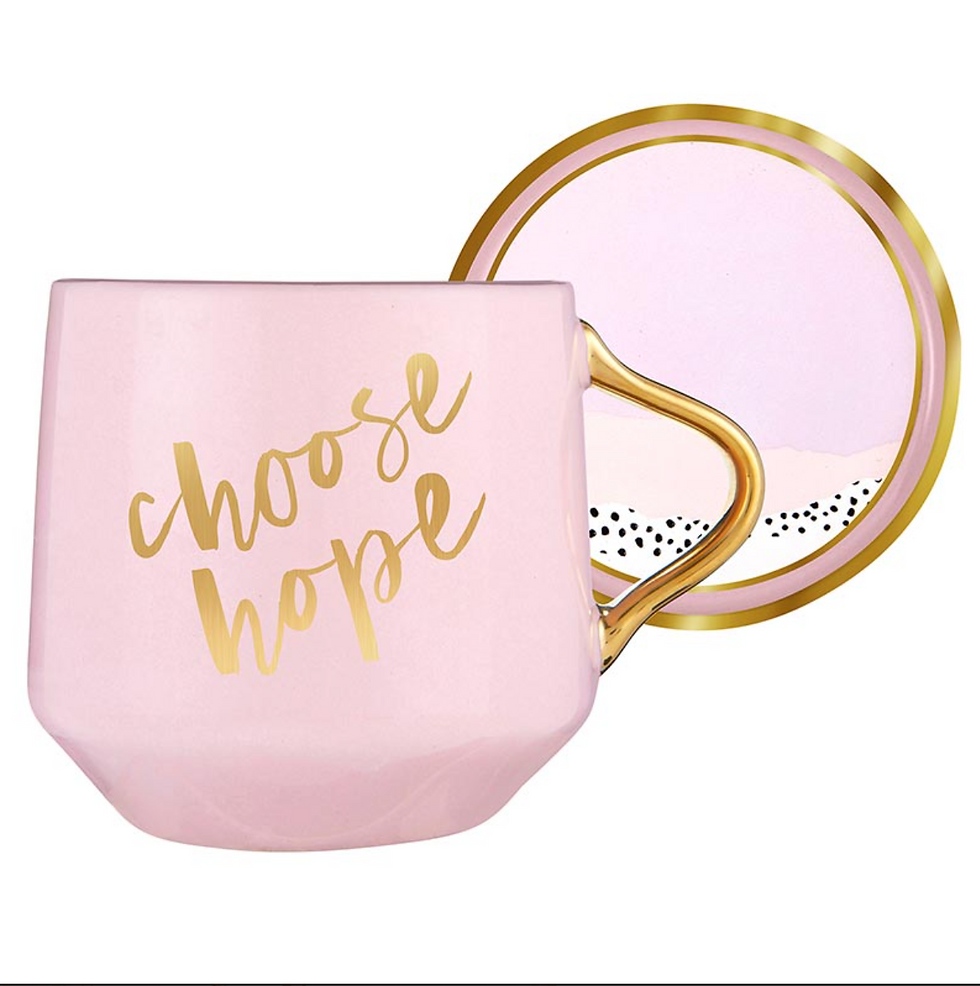 Choose Hope Mug with Coaster - Choose Hope