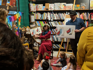 Storytime at Harry Hartog Greenhills 24.4.2018