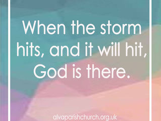 Where is God in the deluge?