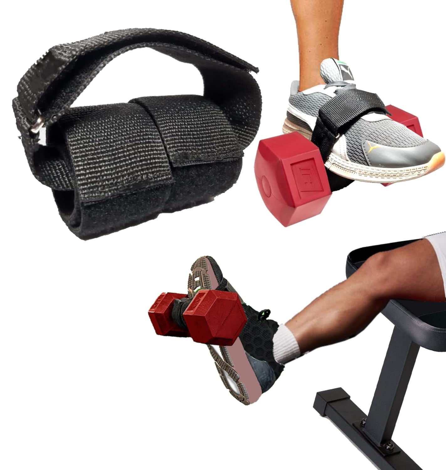 Shin Splint Relief Strap - Enhance Calf Strength, Flexibility & Mobility, Adjust