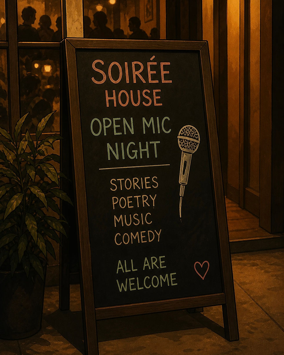 First time open mic night