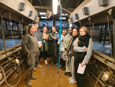 Les BTSA 1 BioQualim à la découverte d’une ferme laitière