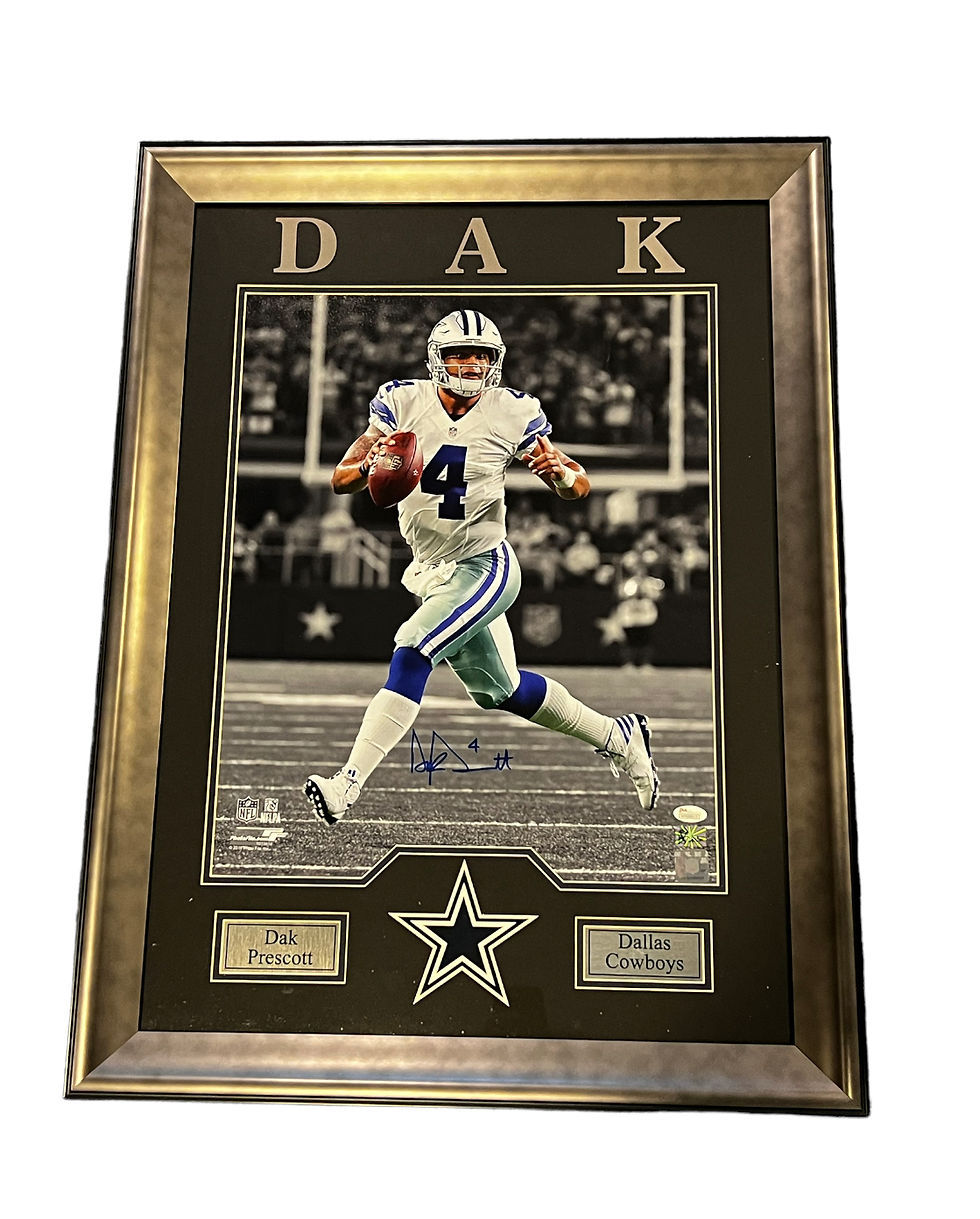 Dallas Cowboys - Dak Prescott Autographed 16x20 Photo