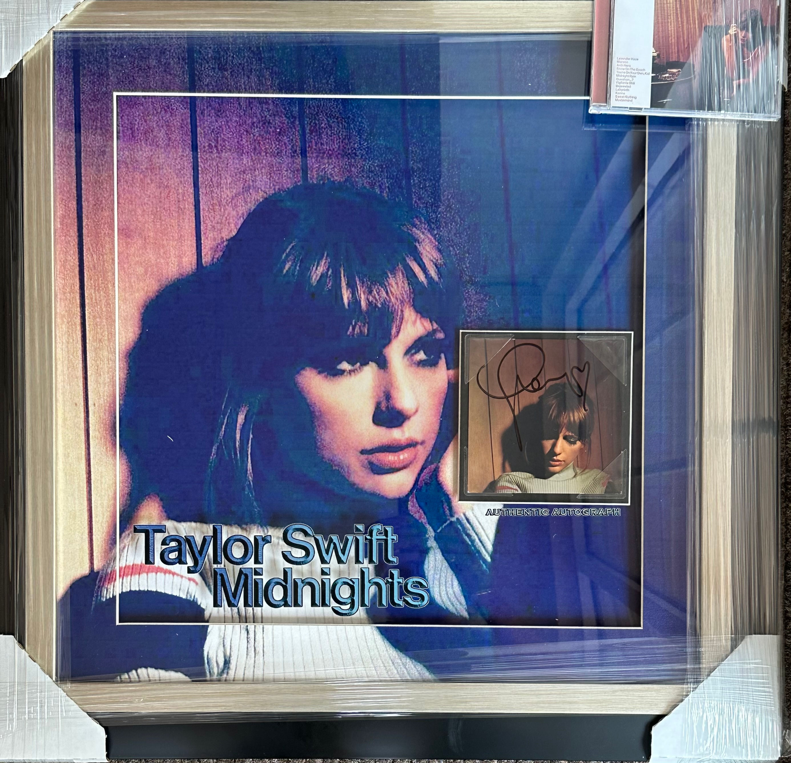 Taylor Swift Midnights signed with CD