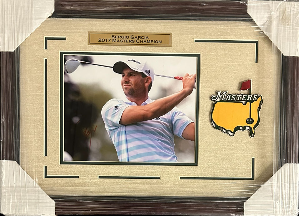 Sergio Garcia 2017 Masters Champion Autographed