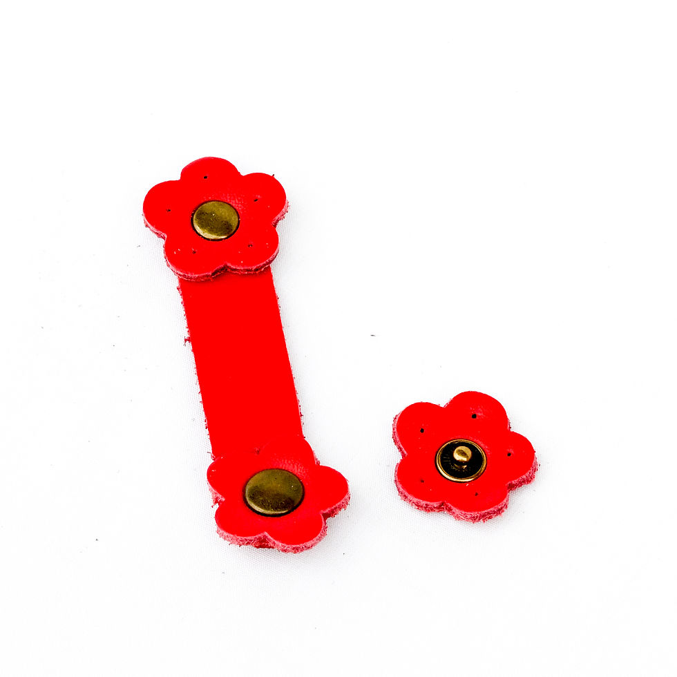 Thumbnail: AAC149 - Leather daisy closure