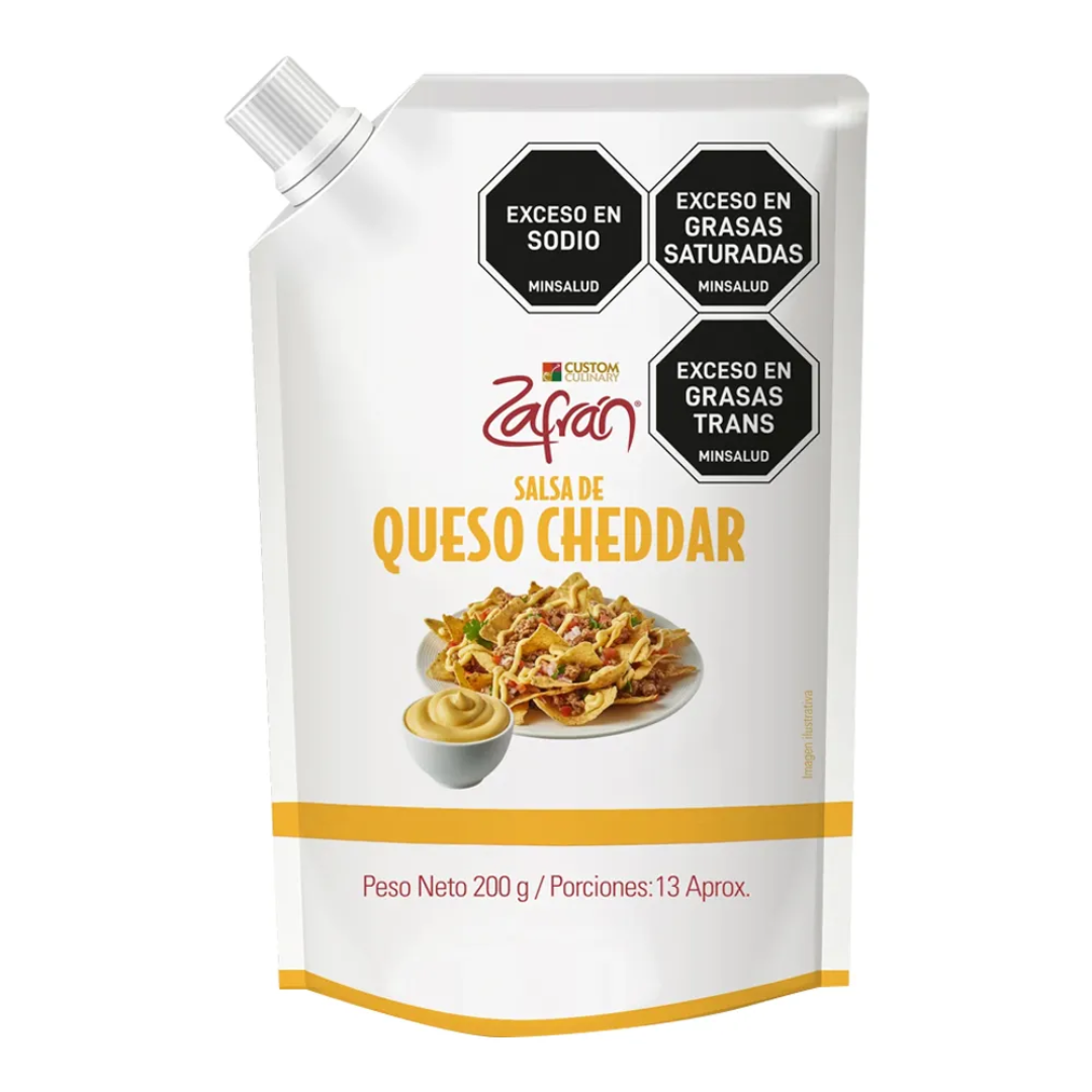 SALSA ZAFRAN QUESO * 200GRS