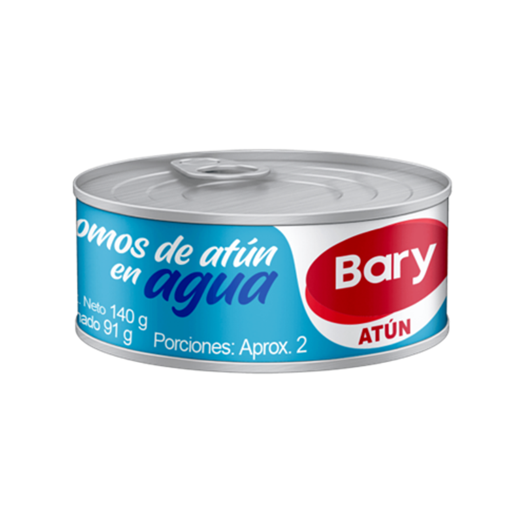 ATUN LOMO EN AGUA BARY * 140GRS