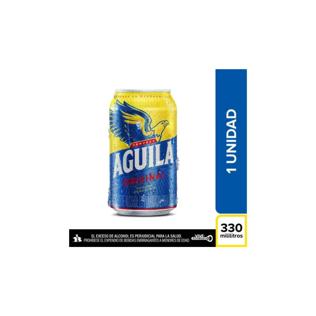 CERVEZA AGUILA LATA